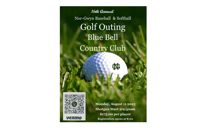 Nor-Gwyn’s 16th Annual Baseball and Softball Golf Outing on August 11th
